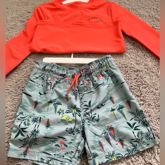 Carter’s | Toddler Swim Set | Good Vibes - Picture 4 of 6